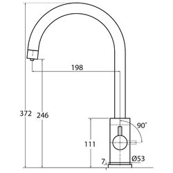 Смеситель для мойки Helika Sabiaduo 2963 Thumb
