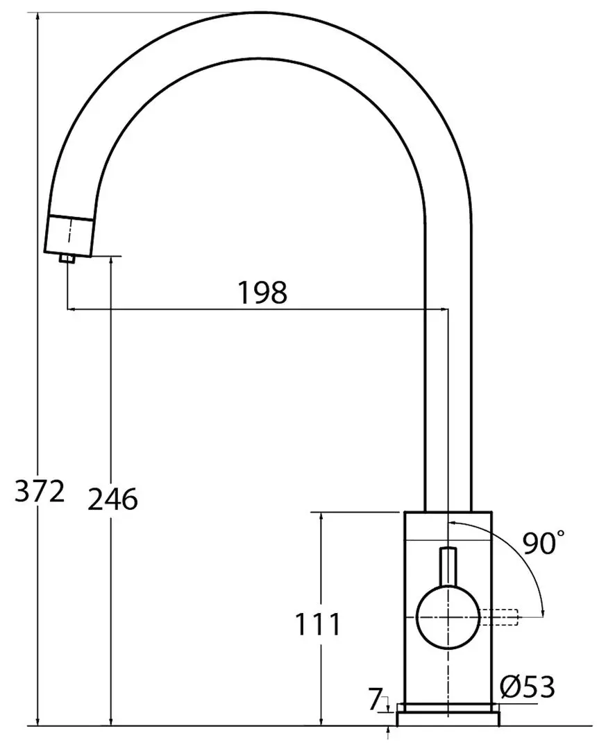 Смеситель для мойки Helika Sabiaduo 2963 - 10