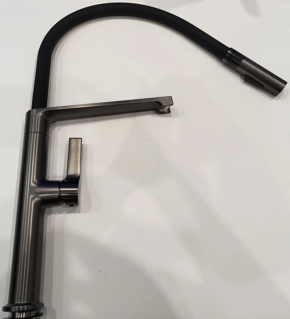 Смеситель для мойки Backer EVF43 R (Black) - 2