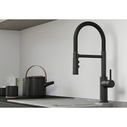 Смеситель для мойки Blanco Catris-S Flexo 525793 (Black Matt) Thumb