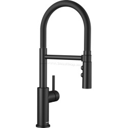 Смеситель для мойки Blanco Catris-S Flexo 525793 (Black Matt)