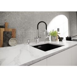 Baterie pentru chiuveta Blanco Catris-S Flexo Filter 526705 (Chrome/Black) Thumb