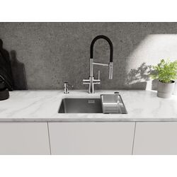 Baterie pentru chiuveta Blanco Catris-S Flexo Filter 526706 (Inox/Black) Thumb