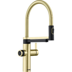 Смеситель для мойки Blanco Evol-S Pro 527430 (Satin Gold) Thumb