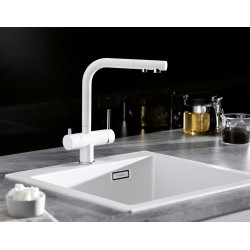 Смеситель для мойки Blanco Fontas II 523134 (White) Thumb