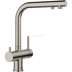 Смеситель для мойки Blanco Fontas II 527714 (Satin Platinum)