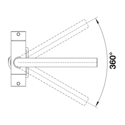 Смеситель для мойки Blanco Fontas II (Gray Beige) Thumb