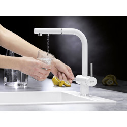 Смеситель для мойки Blanco Fontas-S II 525204 (White) Thumb