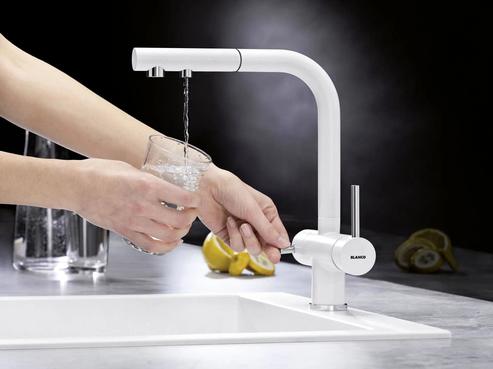 Смеситель для мойки Blanco Fontas-S II 525204 (White) - 3
