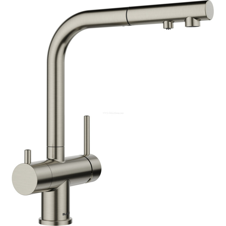 Baterie pentru chiuveta Blanco Fontas-S II 527715 (Satin Platinum)
