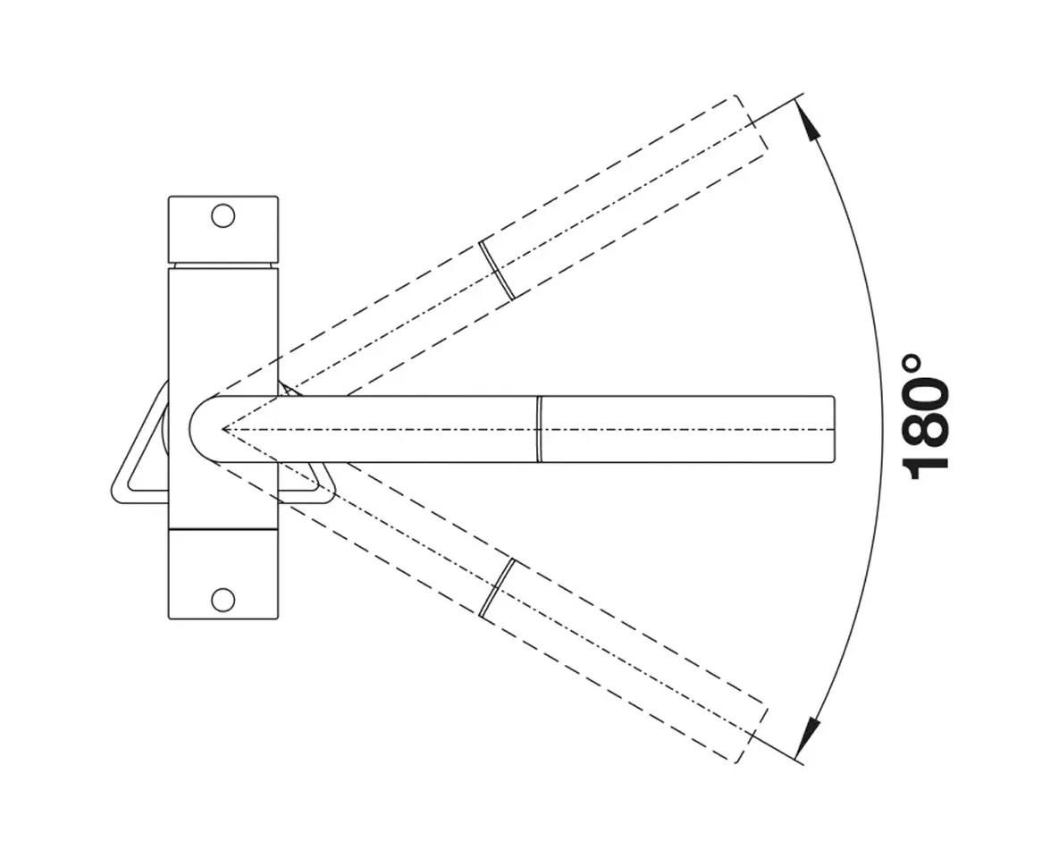 Смеситель для мойки Blanco Fontas-S II (Satin Dark Steel)