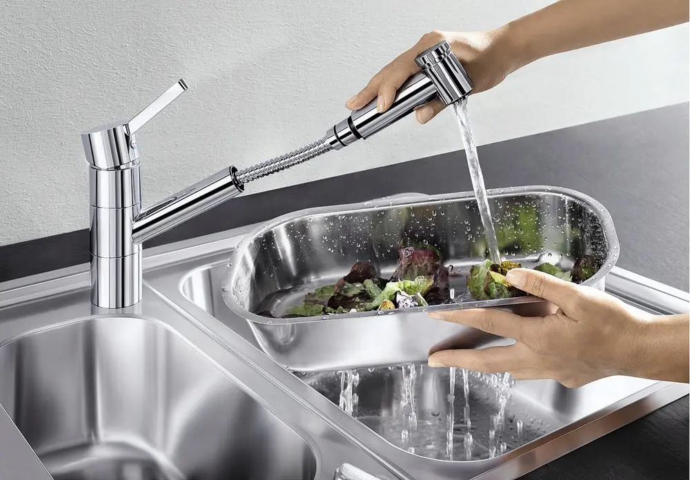 Baterie pentru chiuveta Blanco Tivo-S 517648 (Chrome) - 2