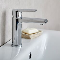 Baterie pentru lavoar Cersanit Brasco S951-367 (Chrome) Thumb