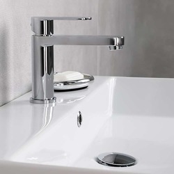 Baterie pentru lavoar Cersanit Elio (Silver) Thumb