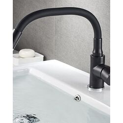 Смеситель для мойки Champion EZA-011 Reflector (Black) Thumb