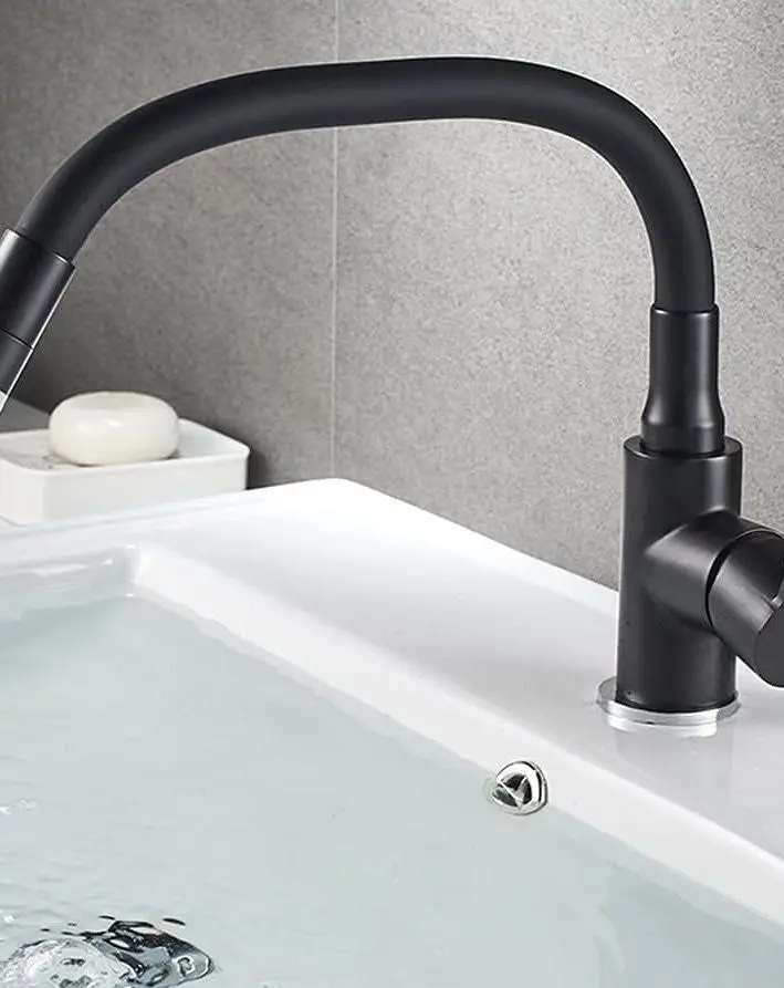 Смеситель для мойки Champion EZA-011 Reflector (Black) - 4