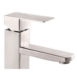 Baterie pentru lavoar Champion KUB-001 (Inox) Thumb