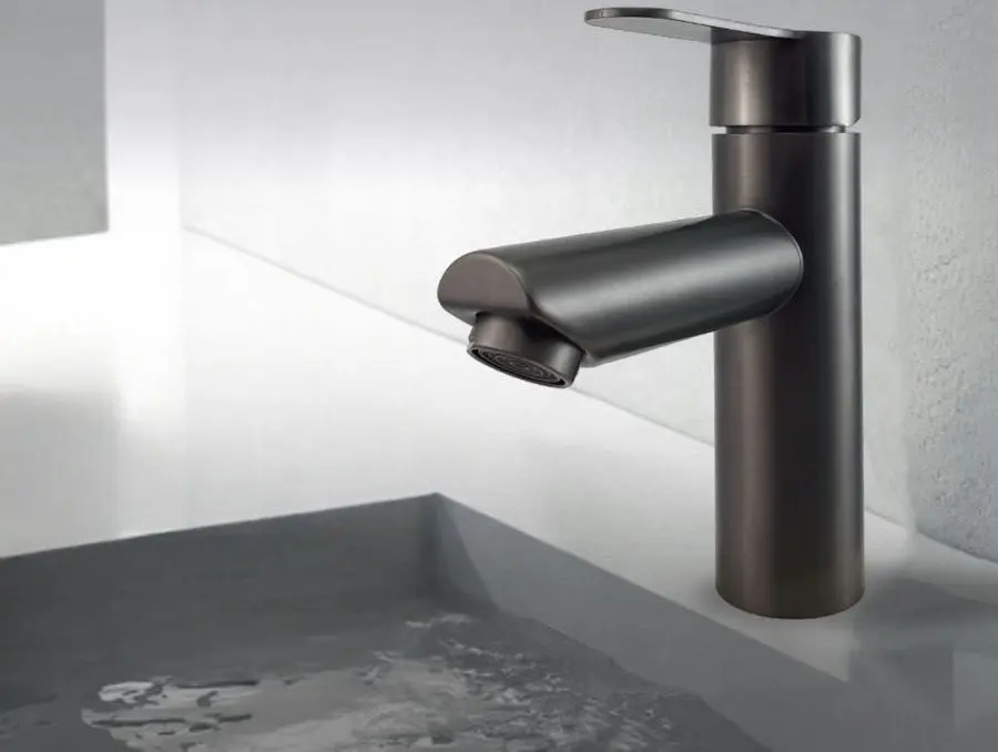 Смеситель для умывальника Champion SAP-001-A (Graphite) - 3