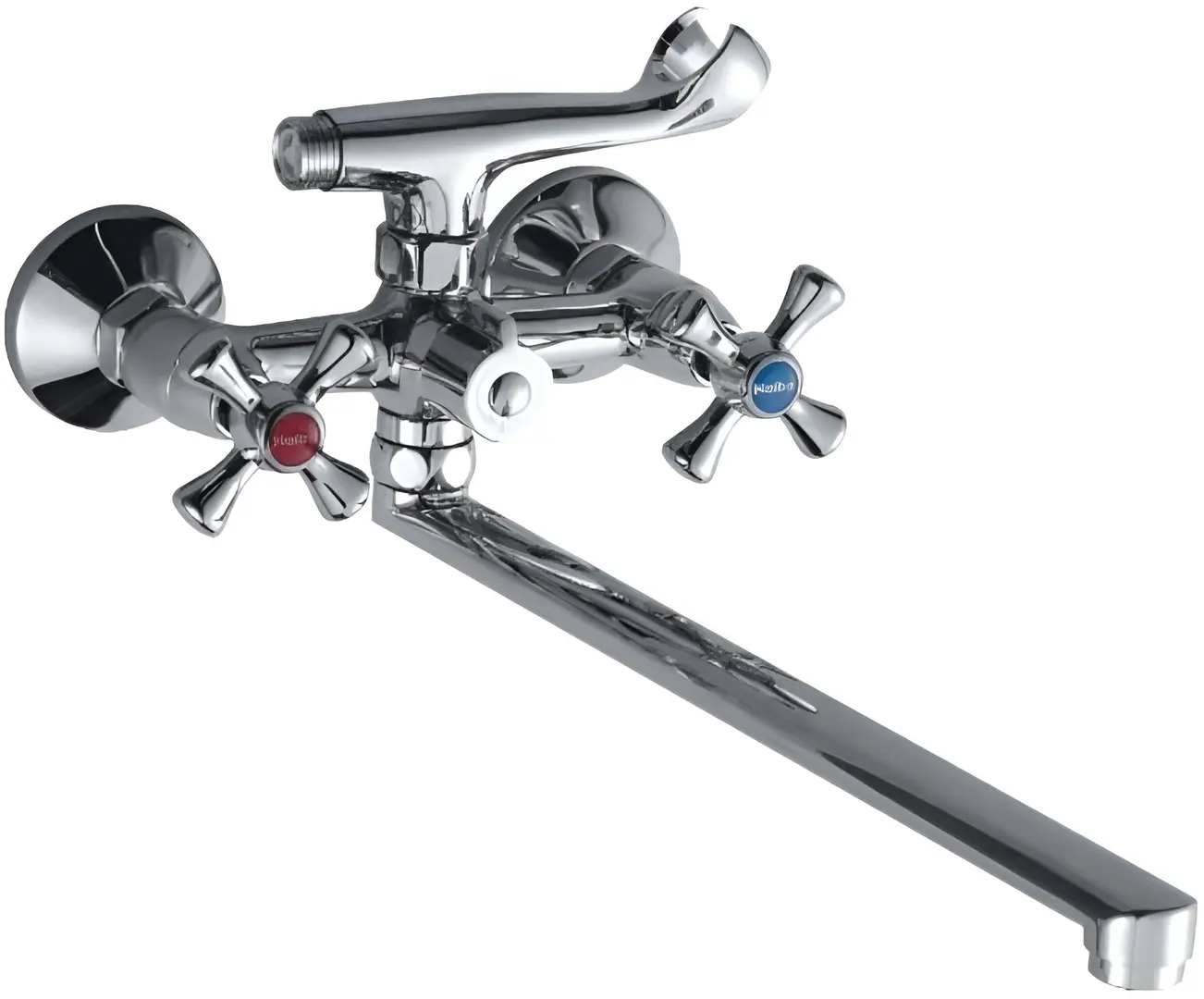 Смеситель для ванны Cron 140 (Inox)