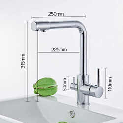 Baterie pentru chiuveta Cyen CY-3039K (Chrome) Thumb