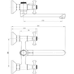 Baterie pentru cada Esta DMT3 A722 (Chrome) Thumb