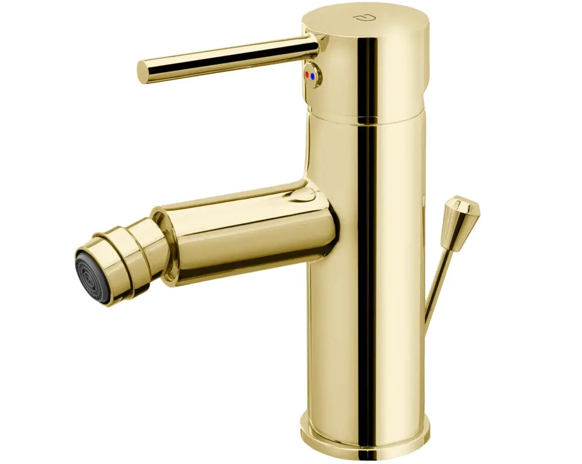 Смеситель для биде F-Design Flusso Gold FD1-FLS-6-55 (Golden)