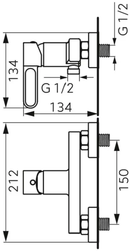 Baterie pentru dus F-Design Zaffiro FD1-ZFR-7-33 (White)