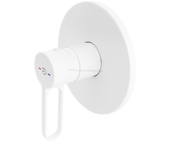 Смеситель для душа F-Design Zaffiro FD1-ZFR-7PA-33 (White)