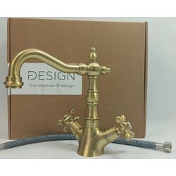 Смеситель для мойки F-Design Lacrima FD1-LRA-4-66 (Bronze) Thumb