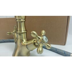 Смеситель для мойки F-Design Lacrima FD1-LRA-4-66 (Bronze) Thumb