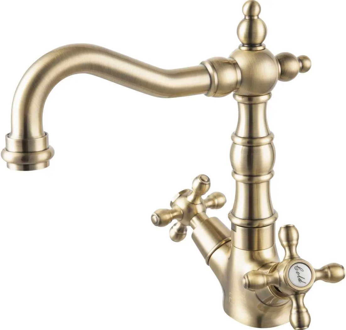 Смеситель для мойки F-Design Lacrima FD1-LRA-4-66 (Bronze)