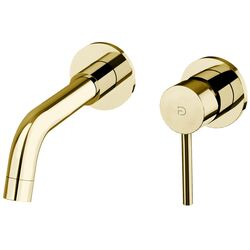 Baterie pentru lavoar F-Design Flusso FD1-FLS-3PA-55 (Gold)