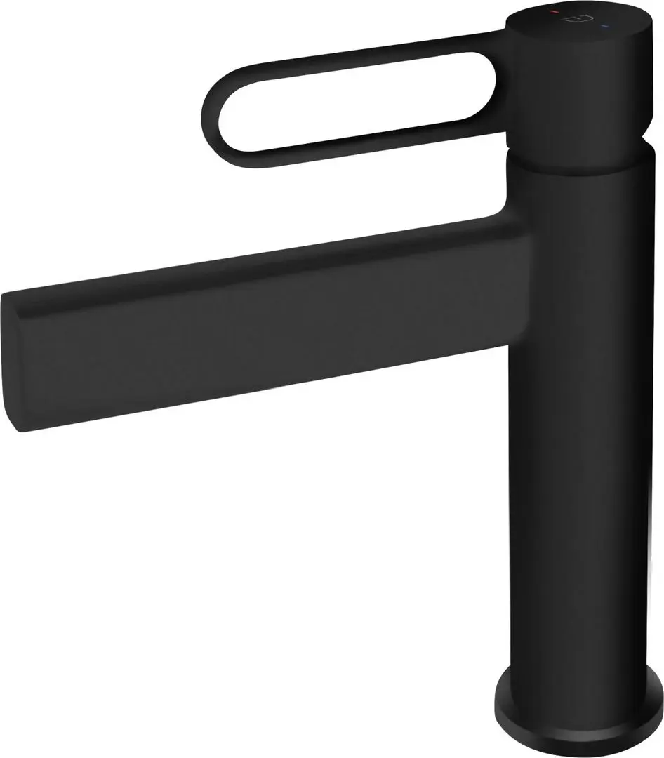 Смеситель для умывальника F-Design Zaffiro FD1-ZFR-2-22 (Black)