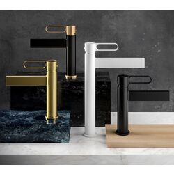 Смеситель для умывальника F-Design Zaffiro FD1-ZFR-2-22 (Black) Thumb