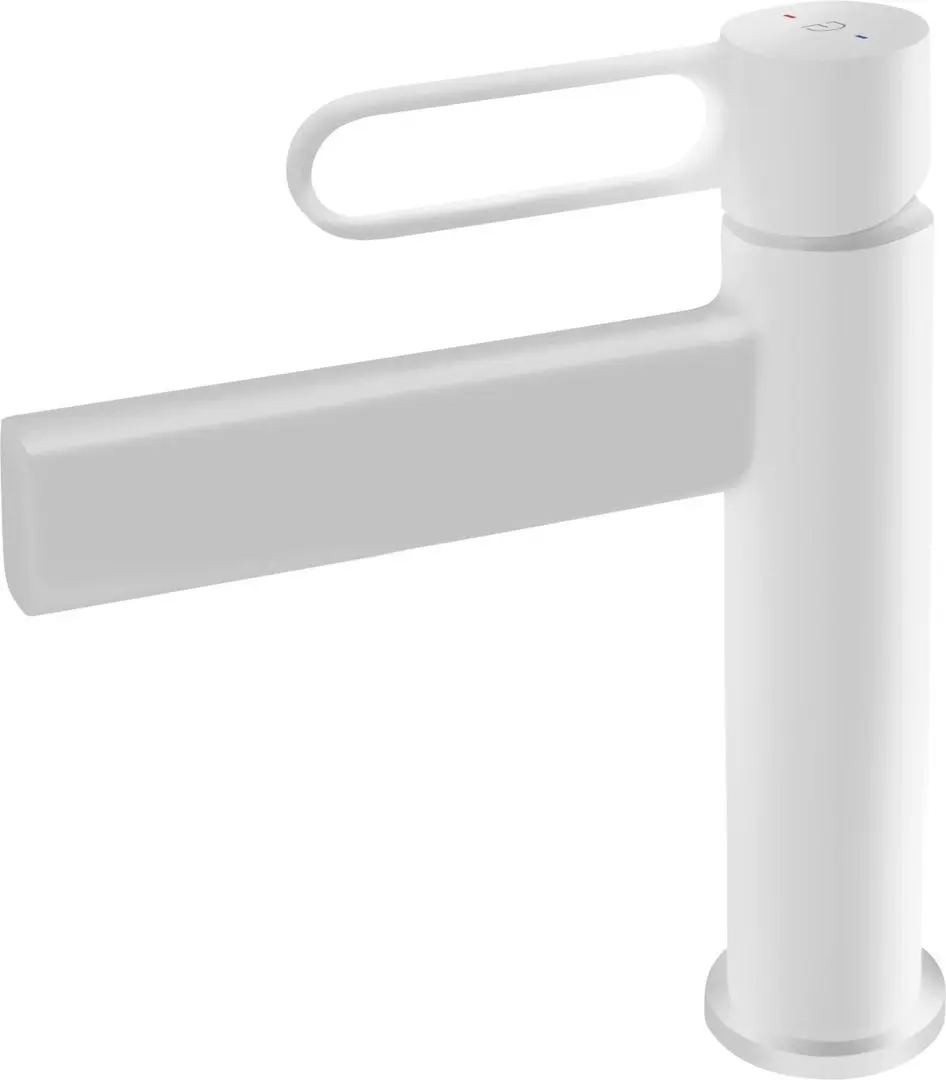 Смеситель для умывальника F-Design Zaffiro FD1-ZFR-2-33 (White)