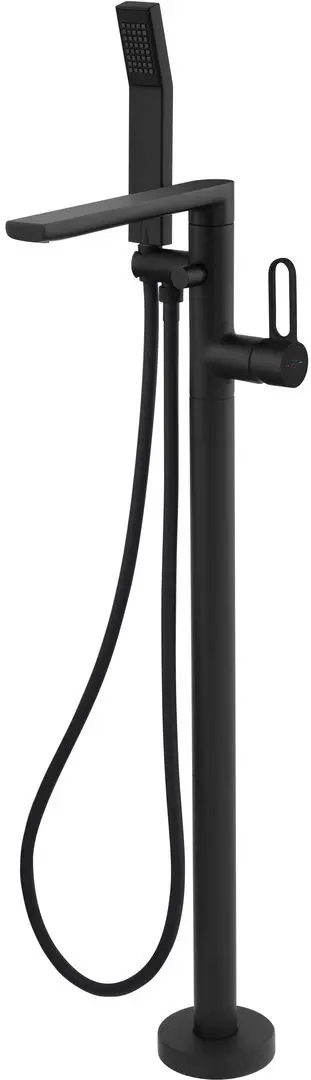 Смеситель для ванны и душа F-Design Zaffiro FD1-ZFR-11F-22 (Black)