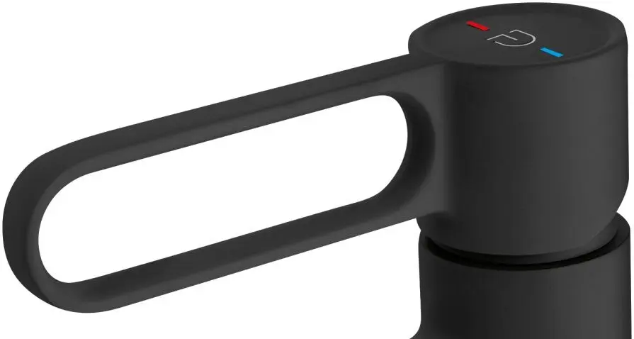 Смеситель для ванны и душа F-Design Zaffiro FD1-ZFR-7P-22 (Black)