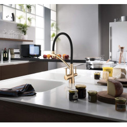 Baterie pentru chiuveta Fabiano 30 FB K (Satin) Thumb