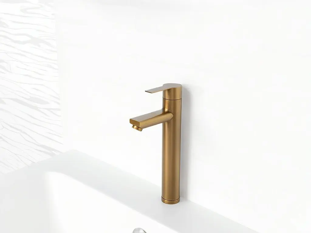 Смеситель для умывальника Fabiano 05 FB (Bronze)