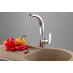 Baterie pentru chiuveta Fala Burgos (Chrome) Thumb