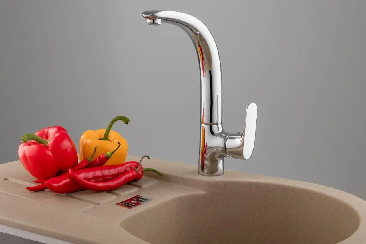 Baterie pentru chiuveta Fala Burgos (Chrome) - 6