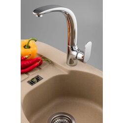 Baterie pentru chiuveta Fala Burgos (Chrome) Thumb