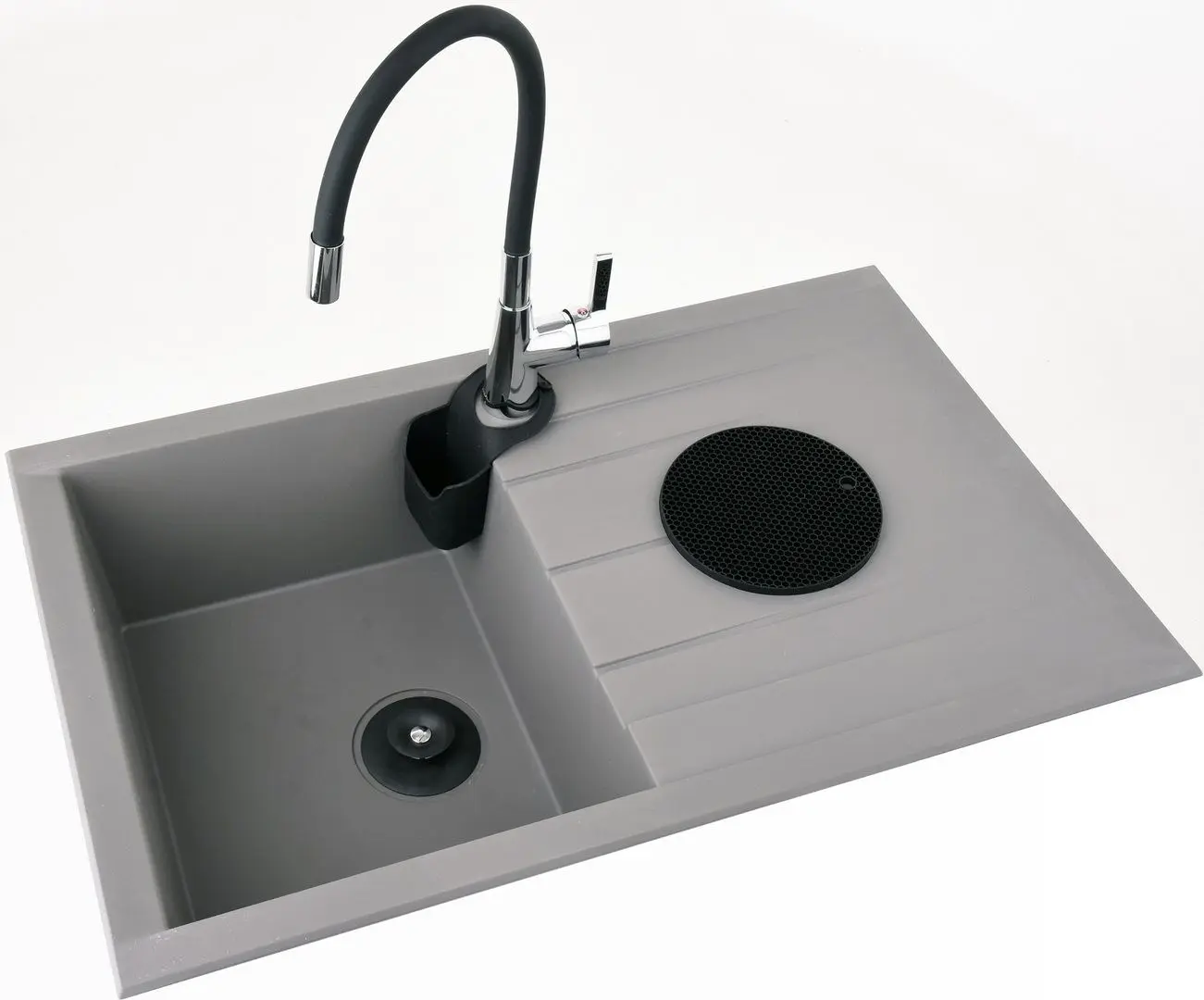 Baterie pentru chiuveta Fala Flexible 75705 (Black) - 6