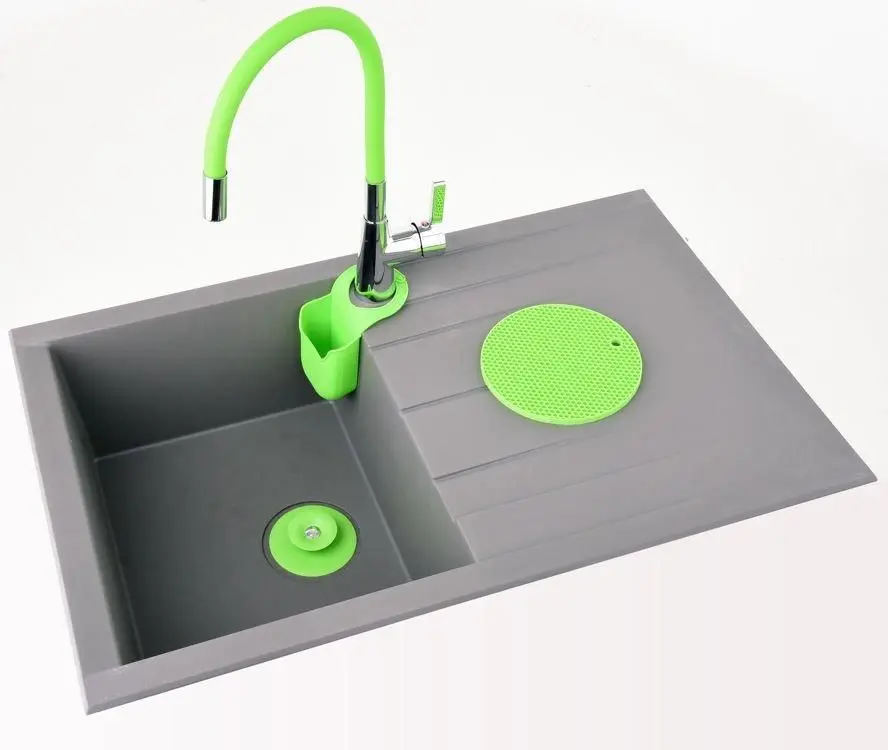 Baterie pentru chiuveta Fala Flexible (Green) - 2