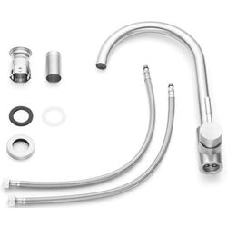 Baterie pentru chiuveta Fala Steely 1 75716 (Chrome) Thumb