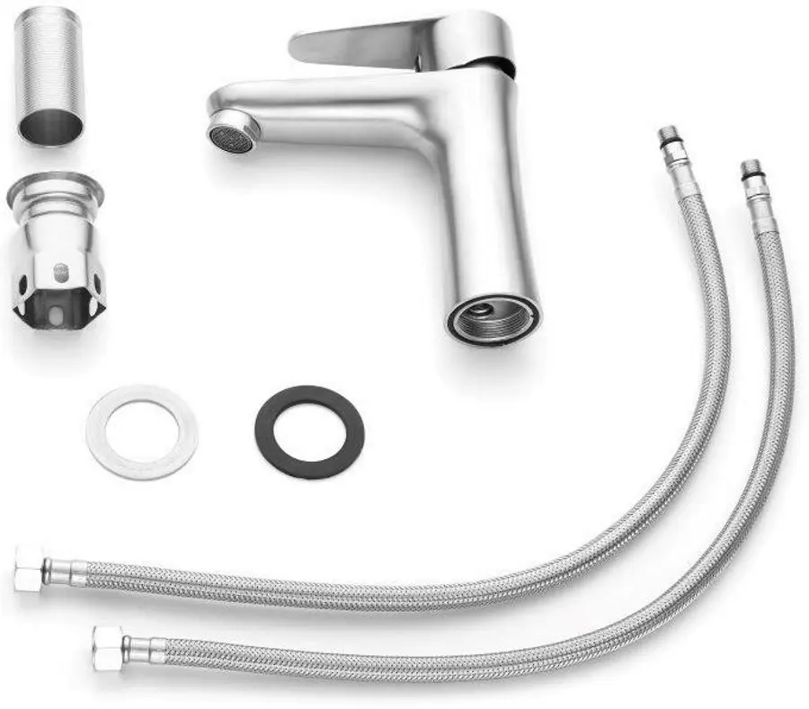 Baterie pentru lavoar Fala Steely 2 75802 (Inox) - 3