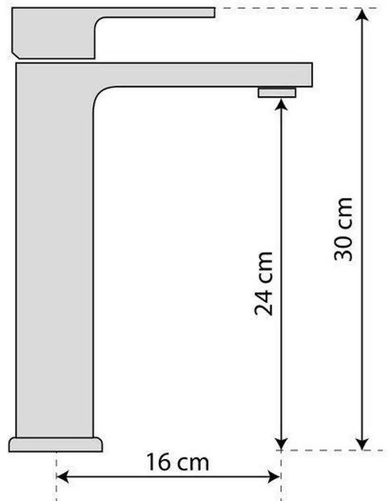 Baterie pentru baie Fala Retro Black 375815 - 2