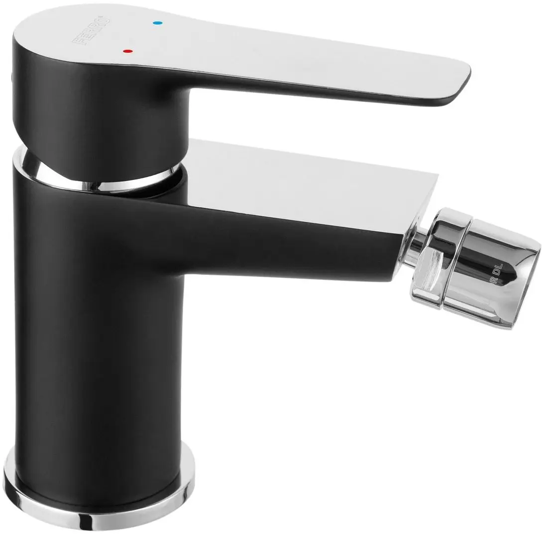 Смеситель для биде Ferro Adore BDR6BLC (Black/Chrome)