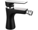 Смеситель для биде Ferro Algeo Square BAQ6BLC (Black/Chrome)