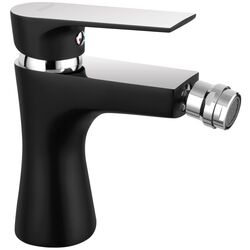 Смеситель для биде Ferro Algeo Square BAQ6BLC (Black/Chrome)